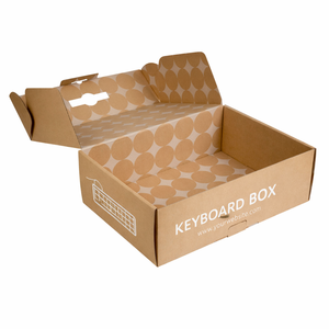 Caja de Cartón Corrugado para Teclado 3C Electronics, con Cierre Automático, Marca Propia, Opción de Flauta B/E, Plegable, Impresión a Cuatro Colores, Personalizable - Product Image 5