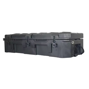 Boîtier rigide pour équipement de fret extérieur en PEBDL étanche Boîte à outils à panneau solaire rotomoulé Boîtier empilable croisé pour canettes - Product Image 3