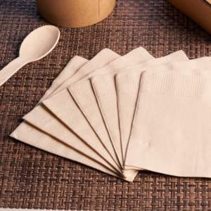 Fábrica al por mayor 100% poliéster Color sólido tejido liso servilleta de mesa para Hotel boda fiesta restaurante desechable barato - Product Image 3