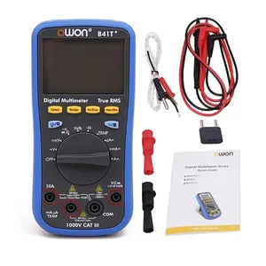 B 41T + 1/2 Digitale Multimeter Met Datalogger Temperatuurmeter 3-In-1 Echte Rms Multimeter