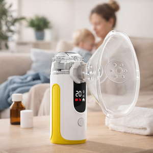 Atomiseur Aérosol Inhalateur Portable à Main pour Adultes et Enfants <span class=keywords><strong>Nébuliseur</strong></span> Rechargeable Silencieux OEM ODM - Product Image 1