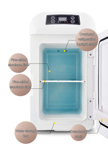 Réfrigérateurs de voiture de 8 litres, congélateur portable double usage pour voiture et maison, refroidisseur pour camping-car - Product Image 6