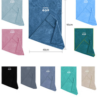 Serviette de sport personnalisée avec logo, multifonctionnelle, séchage rapide, équipement de gym, absorbant la transpiration, serviette pour essuyer la sueur