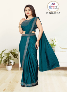 Wholesale Ethnic Ready-to-Wear Sarees Stylish <b>Design</b> Collections for Bulk Orders Competitive Prices Party Quick Dry Sun - Product Image 6
