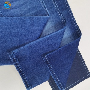 Nhà Máy Bán Buôn Tùy Chỉnh 100% Bông 10.8Oz Trọng Lượng Trung Bình Denim Vải Màu Xanh Đen Jean Denim Cho Nam Giới - Product Image 1