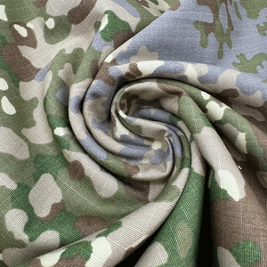 Tissu camouflage tacheté allemand en polyester 65% et coton 35% - Tissu tissé imperméable - Vente chaude en usine - Product Image 4