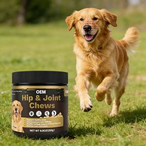 Wholesale High-Protein Pet Hip Joint Support Chews with Natural <b>Glucosamine</b> & Turmeric for Joint Protection Vitamins & Minerals - Product Image 2