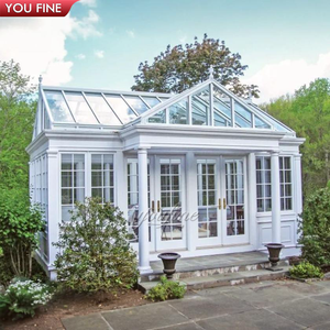 Gazebo Moderno YOUFINE para Jardín Exterior, Gazebo de Hierro Forjado, Solárium, Invernadero - Product Image 4