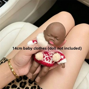 <span class=keywords><strong>Muñeca</strong></span> Negra Famosa en Internet de 14 cm, <span class=keywords><strong>Muñeca</strong></span> de Peluche Estilo Británico Súper Linda con Traje de Rey, Juguete de Moda Natasha - Product Image 2