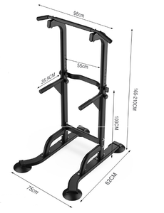 Torre <span class=keywords><strong>de</strong></span> Ejercicios con <span class=keywords><strong>Barra</strong></span> <span class=keywords><strong>de</strong></span> <span class=keywords><strong>Dominadas</strong></span> Ajustable en Altura, Venta Directa <span class=keywords><strong>de</strong></span> Fábrica - Product Image 2