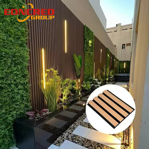 Pannello Grigliato Esterno in WPC Durevole, Pannello Murale Esterno Anti-Termite per Decorazione Architettonica Esterna - Product Image 6