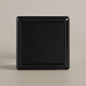 Jumbo tấm 90*90 mét màu đen đơn cực tường chuyển đổi ánh sáng EU tiêu chuẩn 10A 250V tường ánh sáng kéo chuyển đổi - Product Image 1