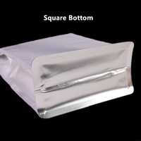 Sachet d'emballage refermable en aluminium de qualité alimentaire HL PACK pour aliments pour chiens, grand format personnalisé, en Mylar, avec fermeture éclair, pour aliments