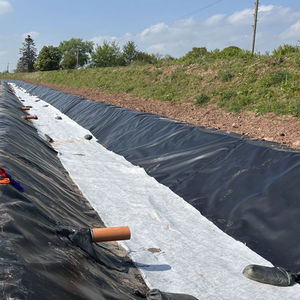 Membrane anti-infiltration HDPE à <span class=keywords><strong>prix</strong></span> d'usine, géomembrane idéale pour les étangs, les lagunes et les zones de confinement - Product Image 1