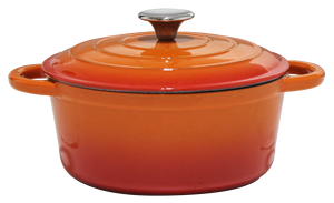 Bộ nồi chảo gang tráng men cao cấp chất lượng nhà máy, chống dính, dùng được cho bếp từ - Product Image 6