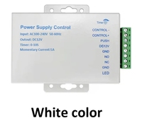 Système de contrôle d'accès DC 12V 5A Alimentation à découpage AC 90 ~ 260V Utilisé pour le système de contrôle d'accès par empreinte digitale RFID à serrure électrique