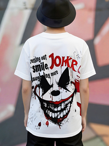 T-shirts d'été décontractés à manches <span class=keywords><strong>courtes</strong></span> pour garçons, style farce amusant, personnalisables, en polyester/nylon, séchage rapide, coupe ample, imprimés numériques – Grande Vente - Product Image 2