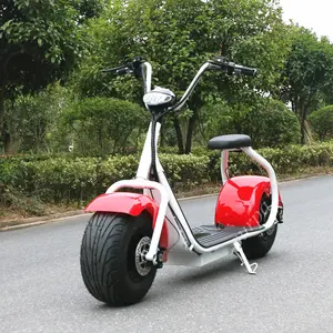 Scooter elétrico adulto, 2000w 60v1 2ah/20ah bateria removível citycoco motocicleta elétrica