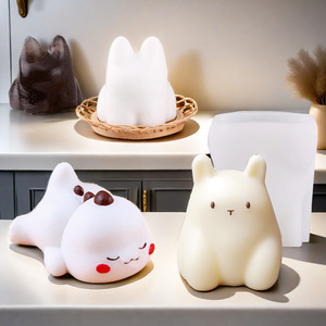Silicone Rabbit Cake Mold For DIY Jelly Mousse Baking Tools Transparent Shape - Product Image 1