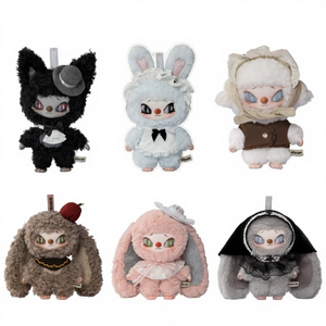 Pendentif en peluche à thème animal SIINONO officiel, boîte mystère, <span class=keywords><strong>cadeau</strong></span> pour les enfants de 0 à 3 ans, unisexe, échelle 1/12, emballage <span class=keywords><strong>d</strong></span>'origine - Product Image 2