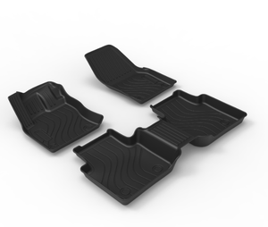 Tappetini per tutte le stagioni per <span class=keywords><strong>Tesla</strong></span> <span class=keywords><strong>Model</strong></span> Y, set completo per 5/7 posti, RHD/LHD, in TPE, per vano anteriore e copertura bagagliaio - Product Image 2