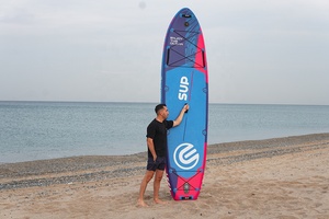 Planche à pagaie debout <span class=keywords><strong>gonflable</strong></span> ESUP pour sports nautiques, planche de surf en mer, accessoires de surf aquatiques - Product Image 4