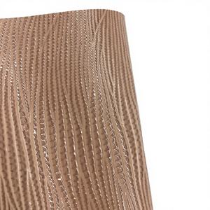 Cuero Sintético de PVC con Acabado Cocodrilo Brillante <span class=keywords><strong>Kenta</strong></span>, Impermeable y Repujado, 0.8mm de Grosor, para Bolsos de Mujer - Product Image 1