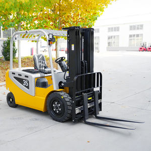 EACHAN 간편 조작 무공해 3.5톤 전기 지게차 농장 과수원 소형 지게차 창고 팔레트 취급 지게차 - Product Image 4