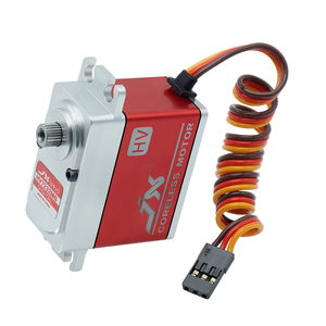 <span class=keywords><strong>Jx</strong></span> <span class=keywords><strong>servo</strong></span> PDI-HV7232MG 32kg 0.09sec/60 ° kim loại bánh răng đầy đủ CNC nhôm vỏ cấu trúc kỹ thuật số coreless <span class=keywords><strong>servo</strong></span> cho 1/10 RC xe - Product Image 1