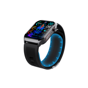 Reloj Inteligente F520 de Grado Médico, Silicona, Resistente al Agua IP65, Control por Aplicación, Luz Roja, Análisis de Oxígeno en Sangre, Humedad de la Piel, Actividad Nerviosa - Product Image 3