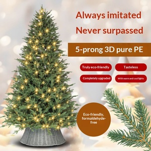 High Quality Full PE Christmas <b>Tree</b> Realistic PE <b>Artificial</b> <b>Tree</b> For Home And Commercial Christmas Decoration - Product Image 2