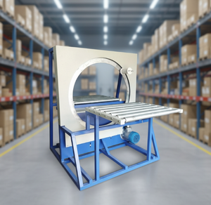 Máquina Envolvedora Orbital Eléctrica Semiautomática con Motor para Alimentos, Bebidas, Ropa, Textiles y Aplicaciones Químicas - Product Image 3