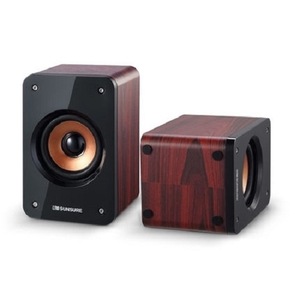 2.0 Máy Tính Để Bàn Chơi Game Loa 35Mm Có Dây Bằng Gỗ Màn Hình Với Điều Khiển Âm Lượng 2.0 Khuếch Đại Receiver Studio Màn Hình - Product Image 4