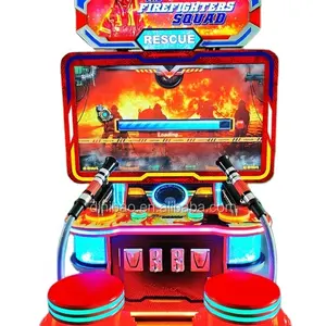 Dinibao macchine da gioco a gettoni vigili del fuoco che sparano biglietti della lotteria Arcade macchina per il divertimento