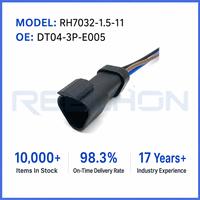 Kit de connecteurs automobiles étanches série DT mâle-femelle IP67 scellés 5A pour faisceau de câbles et bornes de connexion