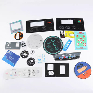 Tùy chỉnh in ấn PC màng Overlay linh hoạt nút màng LCD Điều khiển PC Bảng điều khiển đồ họa lớp phủ - Product Image 5