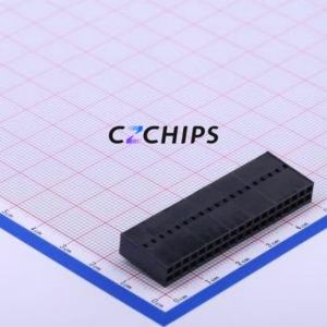 A2547HJ-2x19P Housing (Wire-to-Board / Wire-to-Wire) P=2.54mm Connector 2x19P 2.54mm 2.54mm 2 - Product Image 2