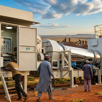 Centrale à asphalte mobile à tambour continu ZAP-C40M de 40 tonnes par heure, fabriquée en Chine par l'usine ZOOMLINE