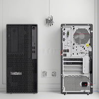 Untuk Thinkstation P350 Workstation Intel Core 11th Gen 5.3GHz CPU Quadro/GTX RTX 3090 GPU 750W catu daya 2x stok SATA