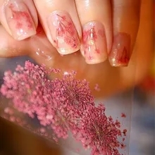 1 boîte de 24 fleurs séchées pour <span class=keywords><strong>nail</strong></span> <span class=keywords><strong>art</strong></span>, 12 couleurs, mini fleurs séchées, fleurs naturelles réelles, appliques 3D pour ongles, autocollants de décoration pour ongles - Product Image 4