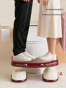 Xing You Tabouret en plastique durable de style dessin animé <span class=keywords><strong>pour</strong></span> enfants <span class=keywords><strong>pour</strong></span> <span class=keywords><strong>toilette</strong></span> salle de bain accroupi rehaussant le pied de lit antidérapant - Product Image 3
