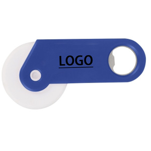 Plastic Pizza Cutter Roller Stainless Steel Bottle Opener Multi Function Manual Opener 13.3*6CM Rectangle Shape - Product Image 4