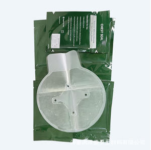 Pansements désinfectants transparents vert militaire à l'ozone, perforés, pour la fermeture thoracique, patchs d'air, certifiés CE, Classe I, essentiels - Product Image 4