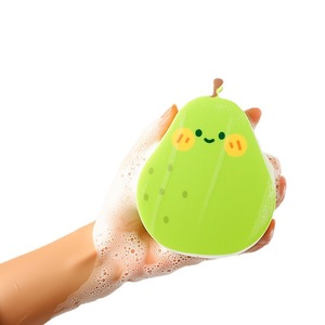 Éponges de nettoyage en forme de fruits, série dessin animé, vente en gros d'usine à bas prix, éponges de cuisine mignonnes réutilisables - Product Image 4