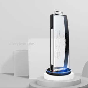 एंटी-चोरी ऐक्रेलिक डिजिटल फिंगरप्रिंट फेस स्मार्ट डोर लॉक डिस्प्ले 240*24 6068 सुरक्षित मोर्टिज़ लॉक - Product Image 5