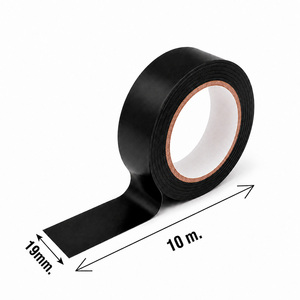 Nastro isolante 10 m x 19 mm. Nero. Per uso domestico. - Product Image 2