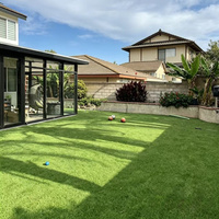 Césped Artificial Sintético de Calidad Superior, Natural y Suave, de Fábrica China, para Decoración de Jardines y Paisajes