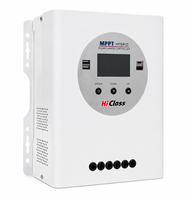 Contrôleur de charge solaire hybride Hiclass MPPT 12V 24V 36V 48V 50A avec écran LCD, certifié ROHS, tension maximale du module 170V