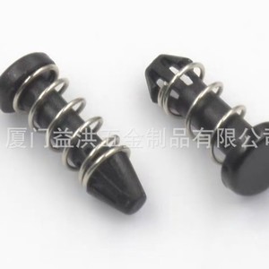 Rivets à ressort en acier Yihong Hardware, tête bombée, sans revêtement, placage zinc brillant, 4,98 mm - Product Image 5