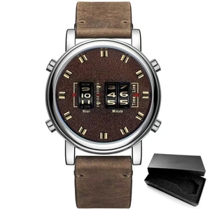Tùy Chỉnh Mới Khái Niệm Thiết Kế Kỹ Thuật Số Con Lăn Chronograph Cá Nhân Hipster Không Thấm Nước Sinh Viên Giải Trí Đồng Hồ - Product Image 1